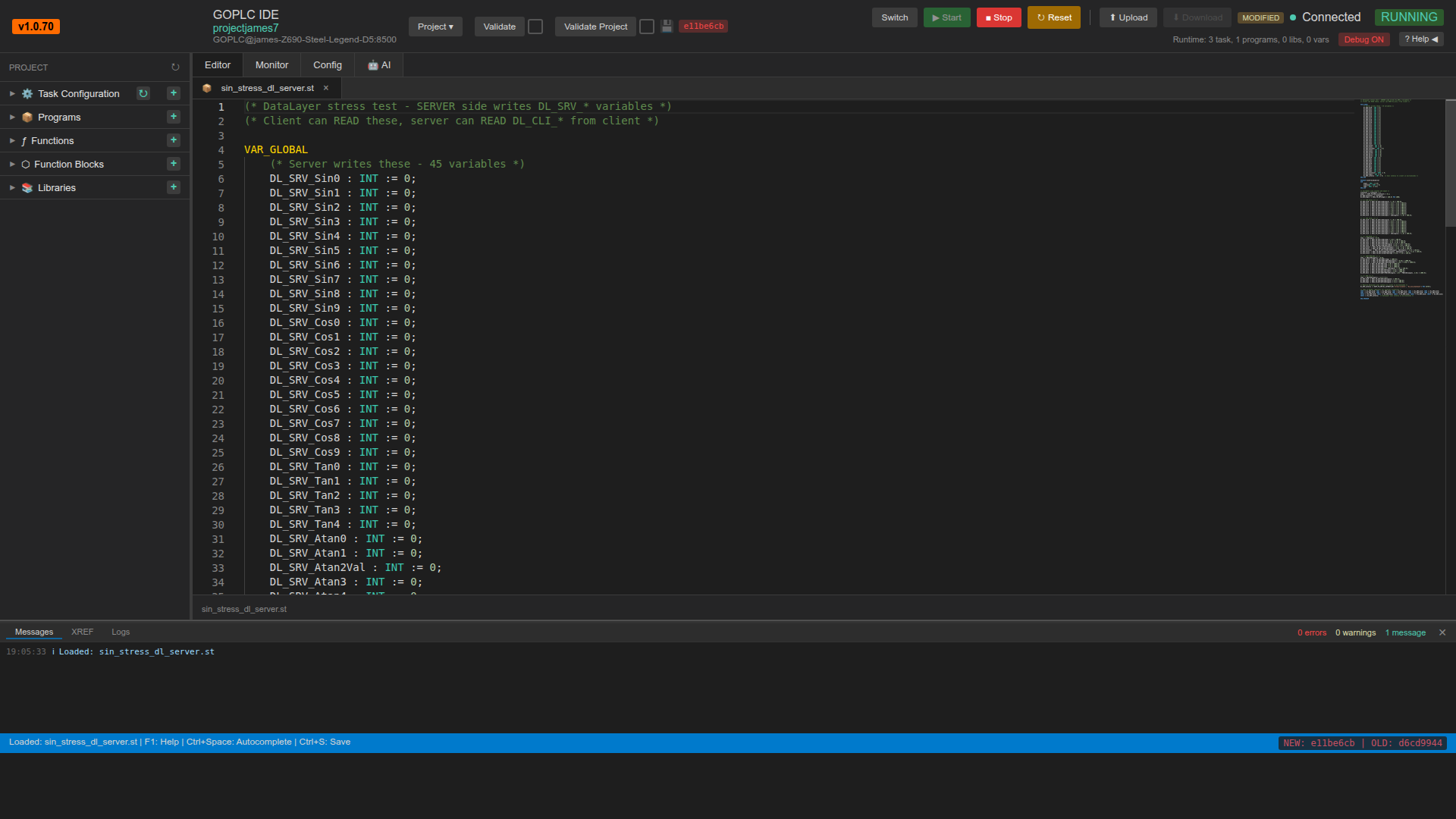 GOPLC Web IDE